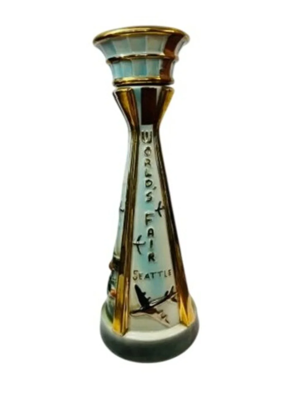 Vintage Jim Beam Whiskey Decanter Century 21
